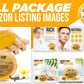 I will design professional amazon product listing images