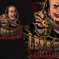 I will create t shirt design with badass character illustration