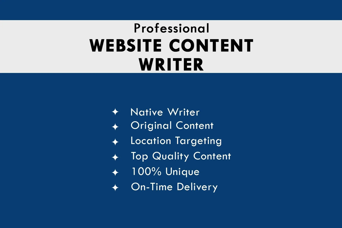 I will write content for your website (1 page or upto 500 words)