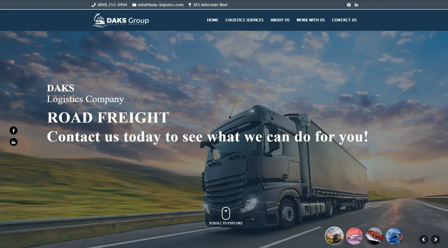 I will design and develop a stunning wordpress website (4 pages)