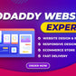 I will build godaddy website professionally (3 pages)