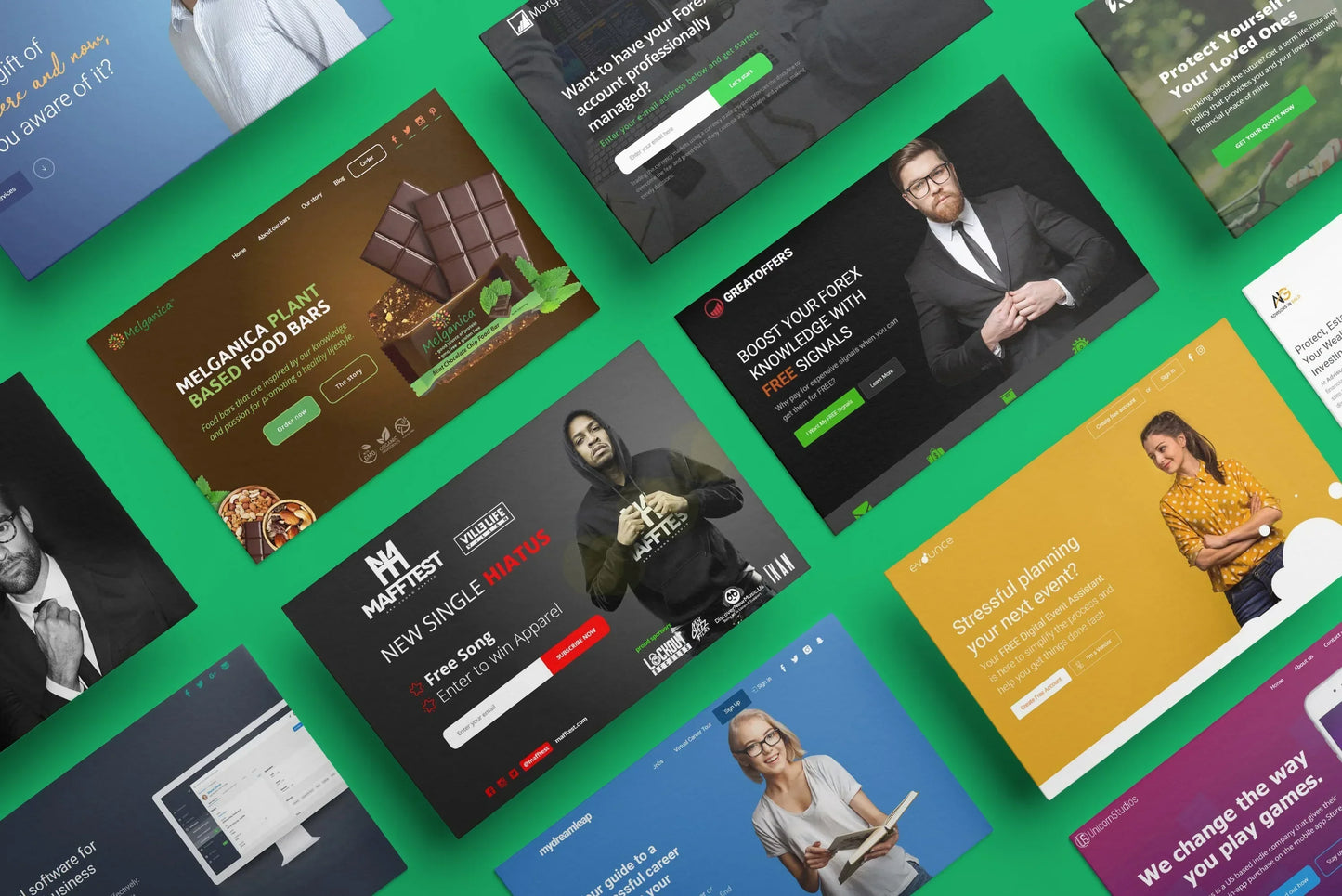 I will build a high converting landing page (1 page)