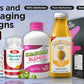 I will create product label design and packaging design
