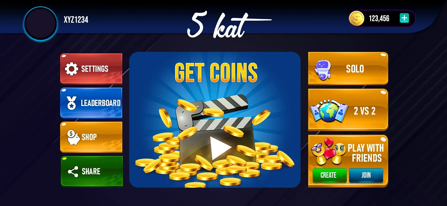 I will develop online card and board games in android and IOS