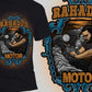 I will create t shirt design with badass character illustration