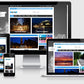I will design responsive website