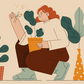 I will create custom unique vector FLAT illustration for you