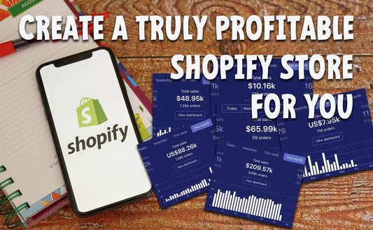 I will create your shopify dropshipping store with 5 winning products (5 pages)