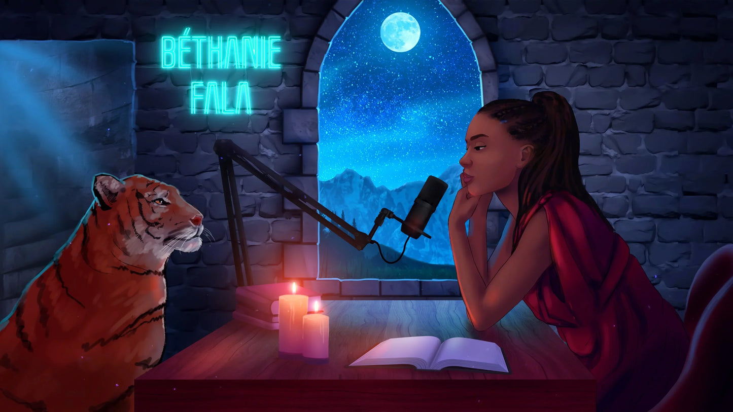 I will create podcast animations for you
