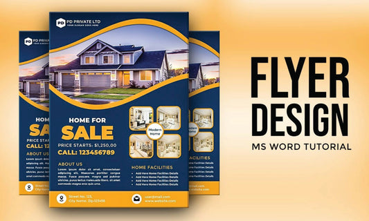 I will design outstanding flyer or poster with unlimited editions