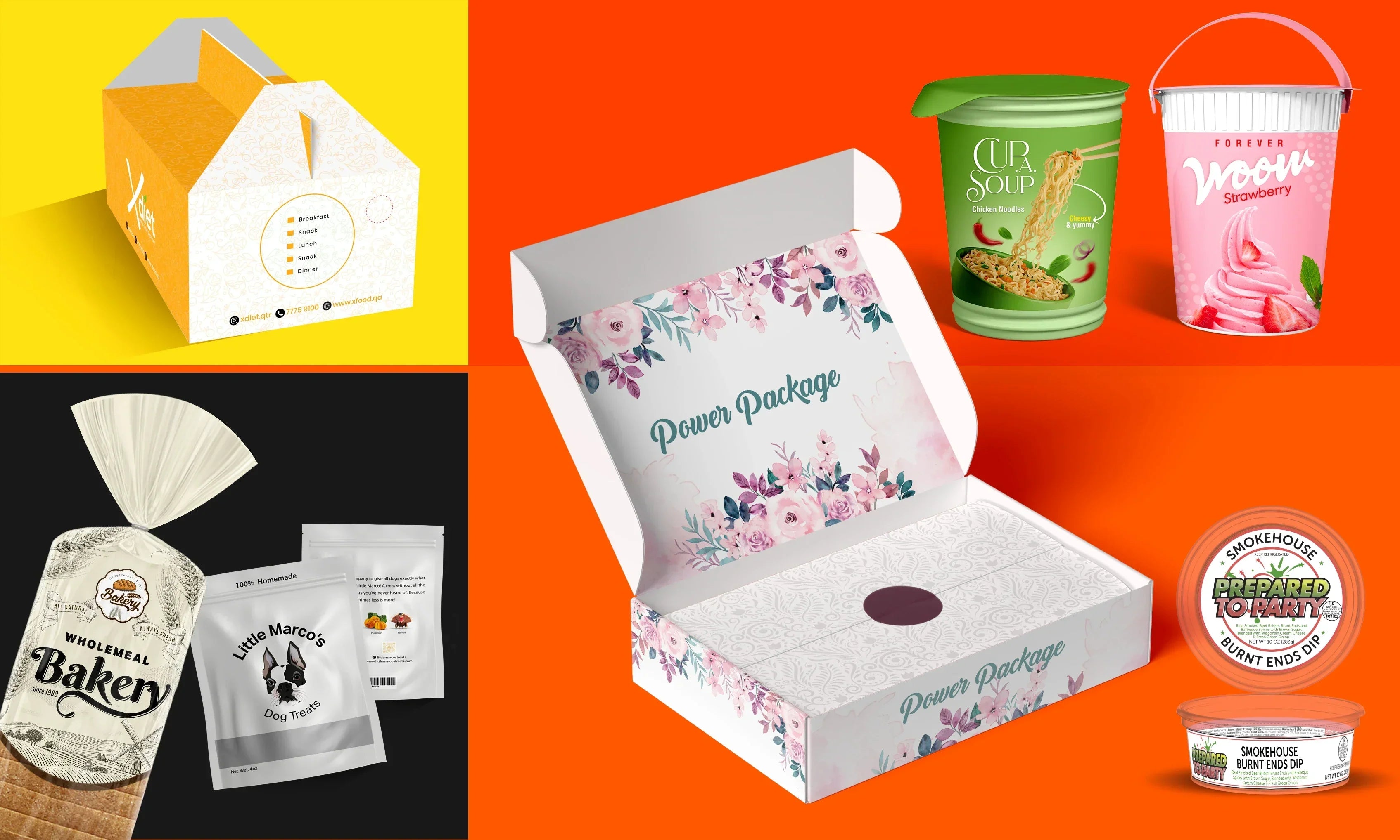 I will do box packaging design, product packaging design, mailer box a ...