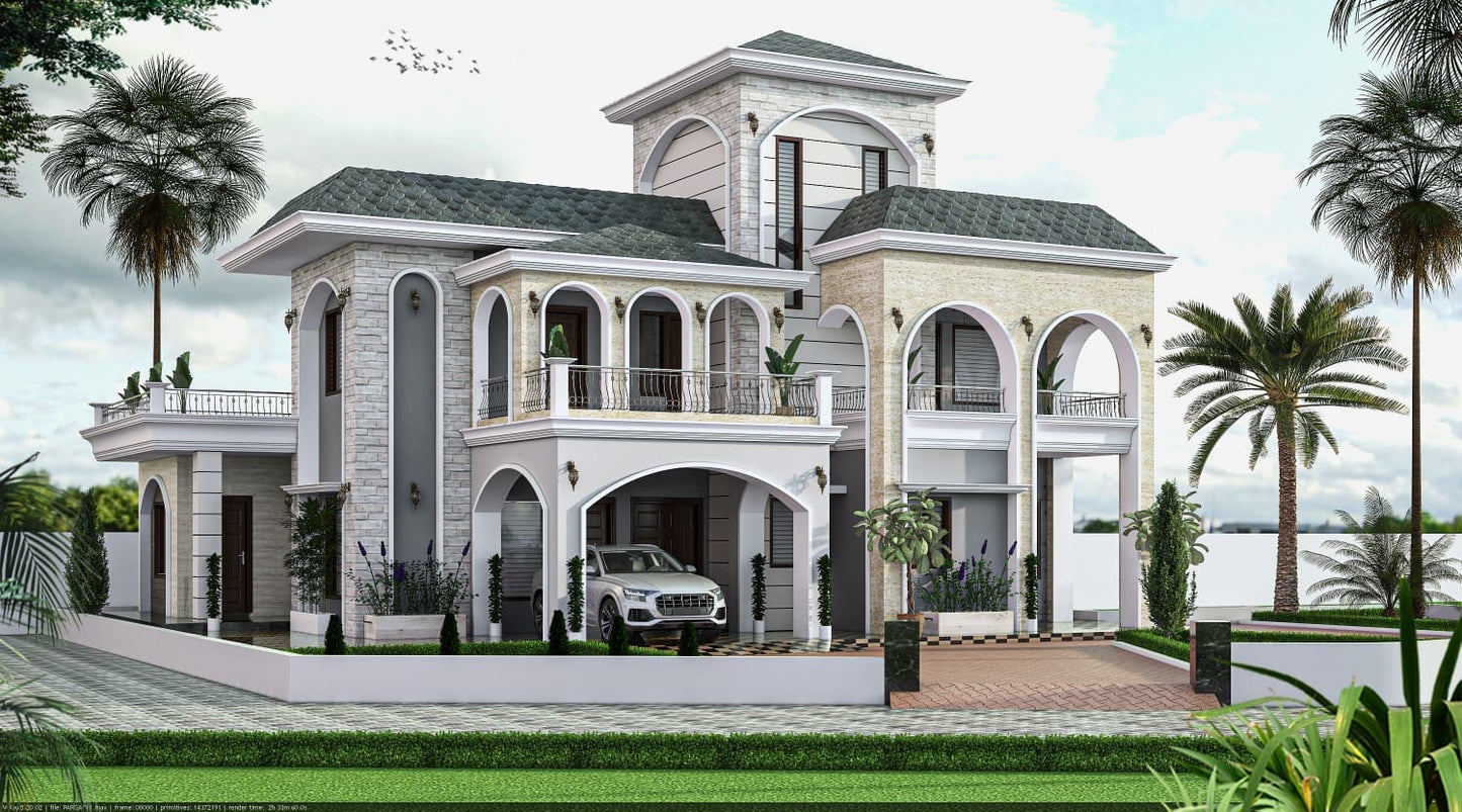 I will create 3d model and render images architecture project