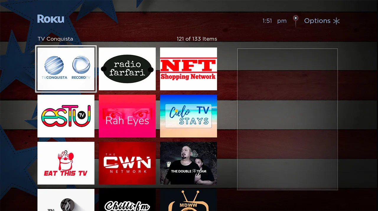 I will create your channel on roku and amazon fire platform