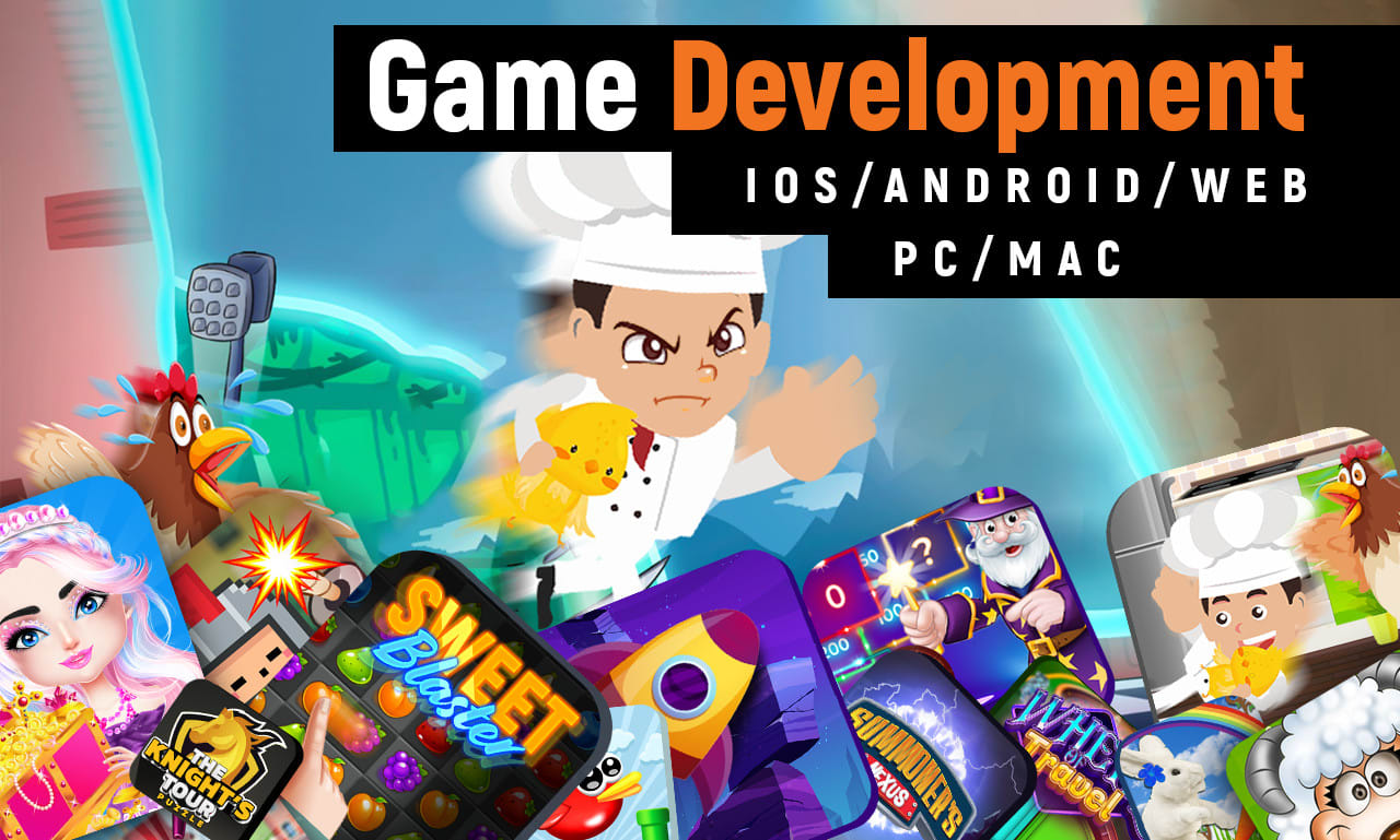 I will develop 2d game and nft games