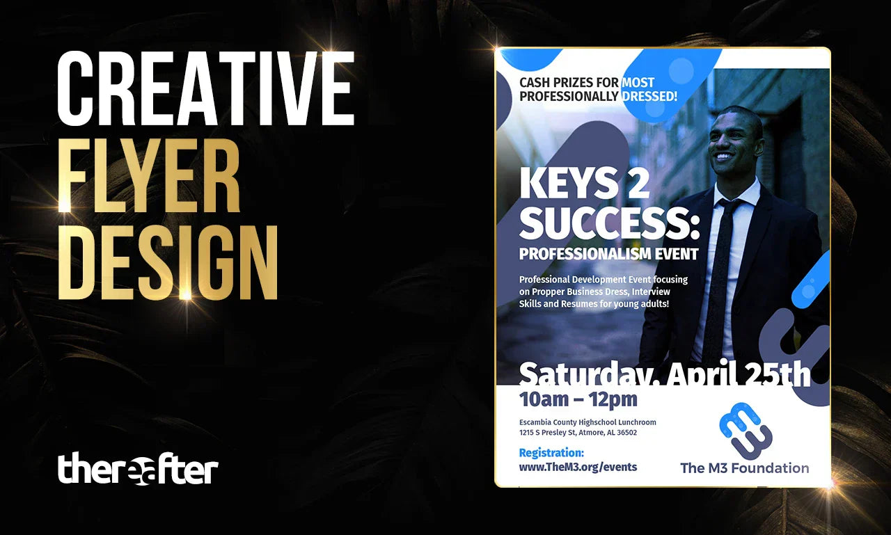 I will design a creative flyer