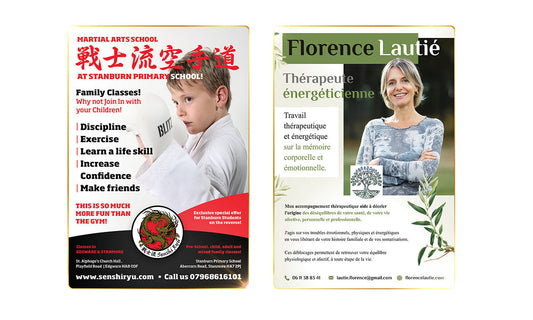 I will design a creative flyer