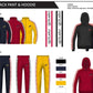 I will do fashion design and clothing technical flat sketch