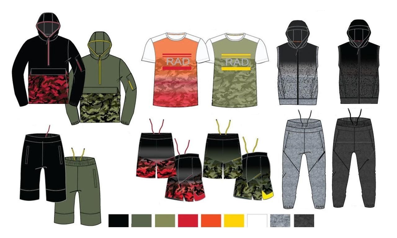 I will do fashion design and clothing technical flat sketch
