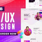 I will do unique and creative website UI UX design