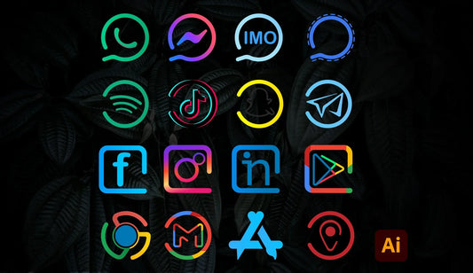 I will create a custom hand drawn icons set