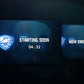 I will create an animated stream starting soon screen for twitch