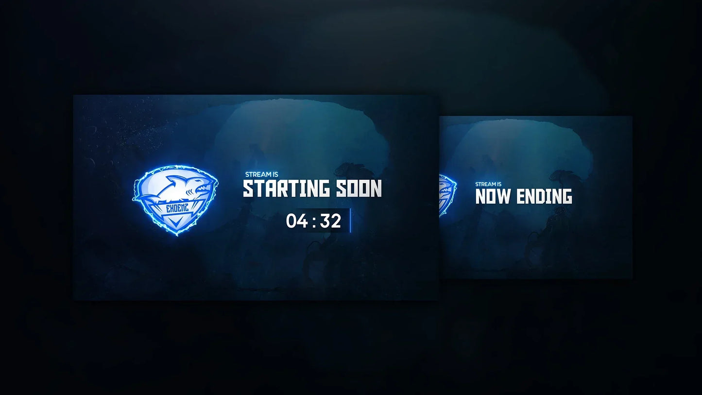 I will create an animated stream starting soon screen for twitch
