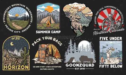 I will do hand drawn vintage illustration for your brand