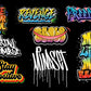 I will do a graffiti art logo for your brand, business, or company