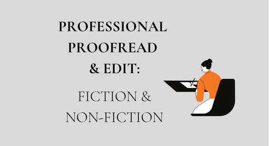 I will edit and proofread your book (upto 40000 words)