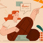 I will create custom unique vector FLAT illustration for you