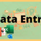 I will do excel data entry, copy paste, typing, web research-5 hours of work