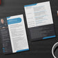 I will create professional resume design, CV design and cover letter