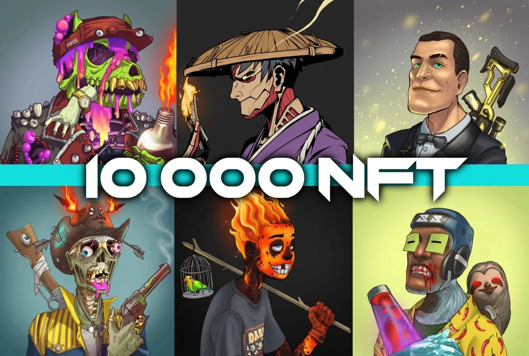 I will custom NFT Art collection