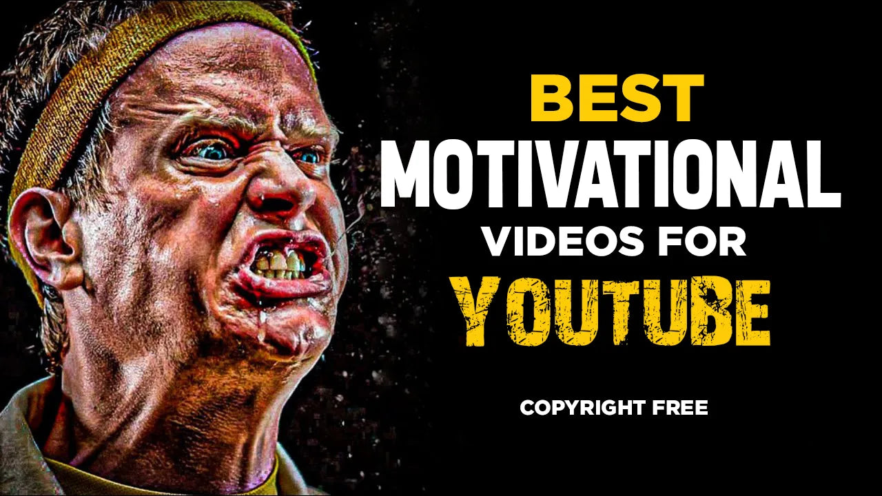 I will create unique motivational videos for your youtube channel-1 video-480 seconds running time