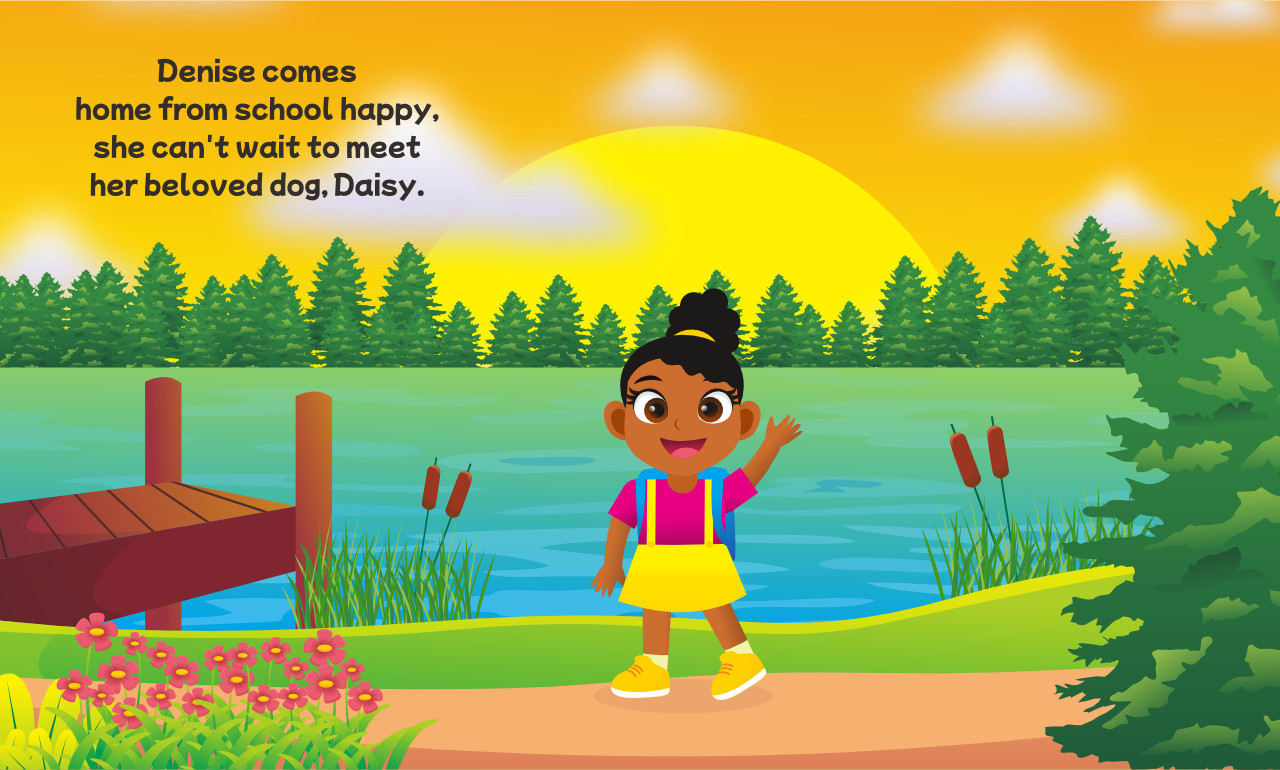I will draw your high resolution children story book illustration