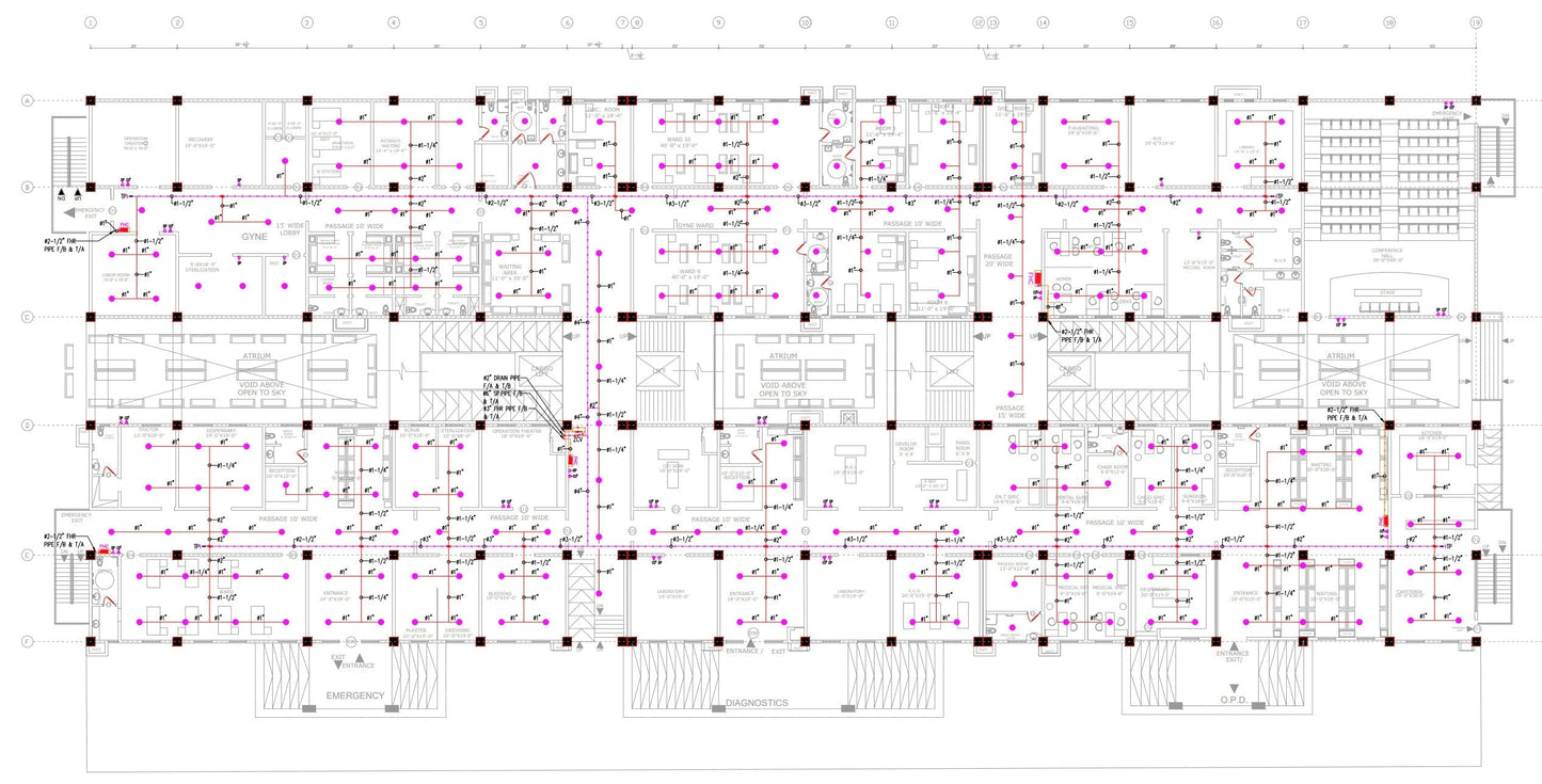 I will do architecture, mep, hvac, plumbing, electrical permit drawings
