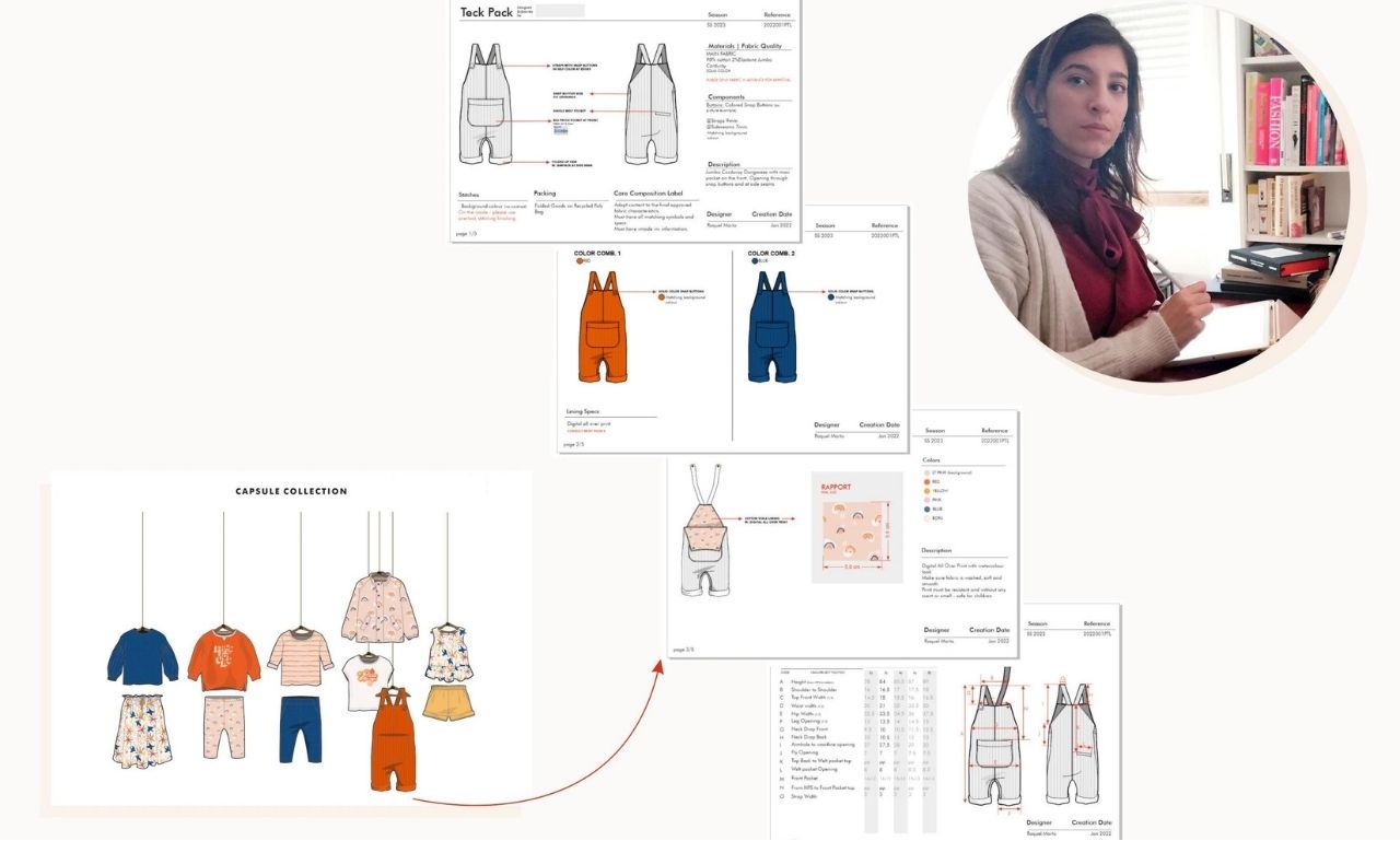 I will design your fashion tech pack