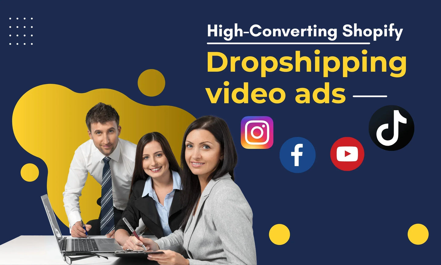 I will create shopify facebook video ads for dropshipping products-45 seconds running time