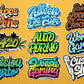 I will do a graffiti art logo for your brand, business, or company