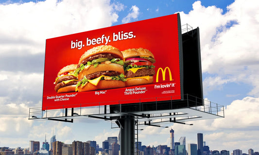 I will design billboards, hoardings, banners, street signs, backdrops