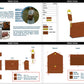 I will design your backpack, handbag, bag, wallet, and luggage, and make a tech pack