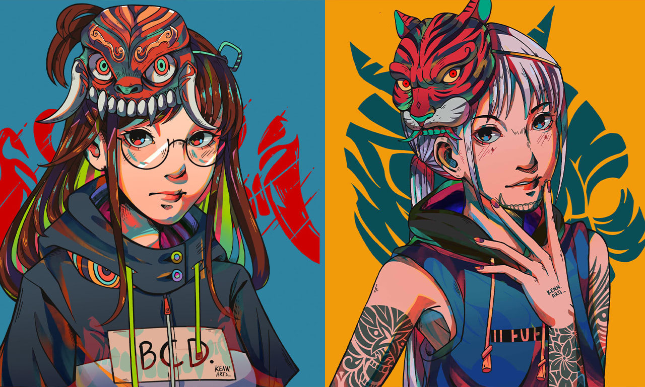 I will draw your pop art idea