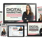 I will design engaging 3d product mockup and online course bundle