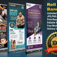 I will do outstanding roll up banner design