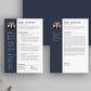 I will design editable professional and eye catchy resume