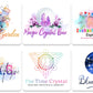 I will do unique Watercolor signature feminine boho logo design