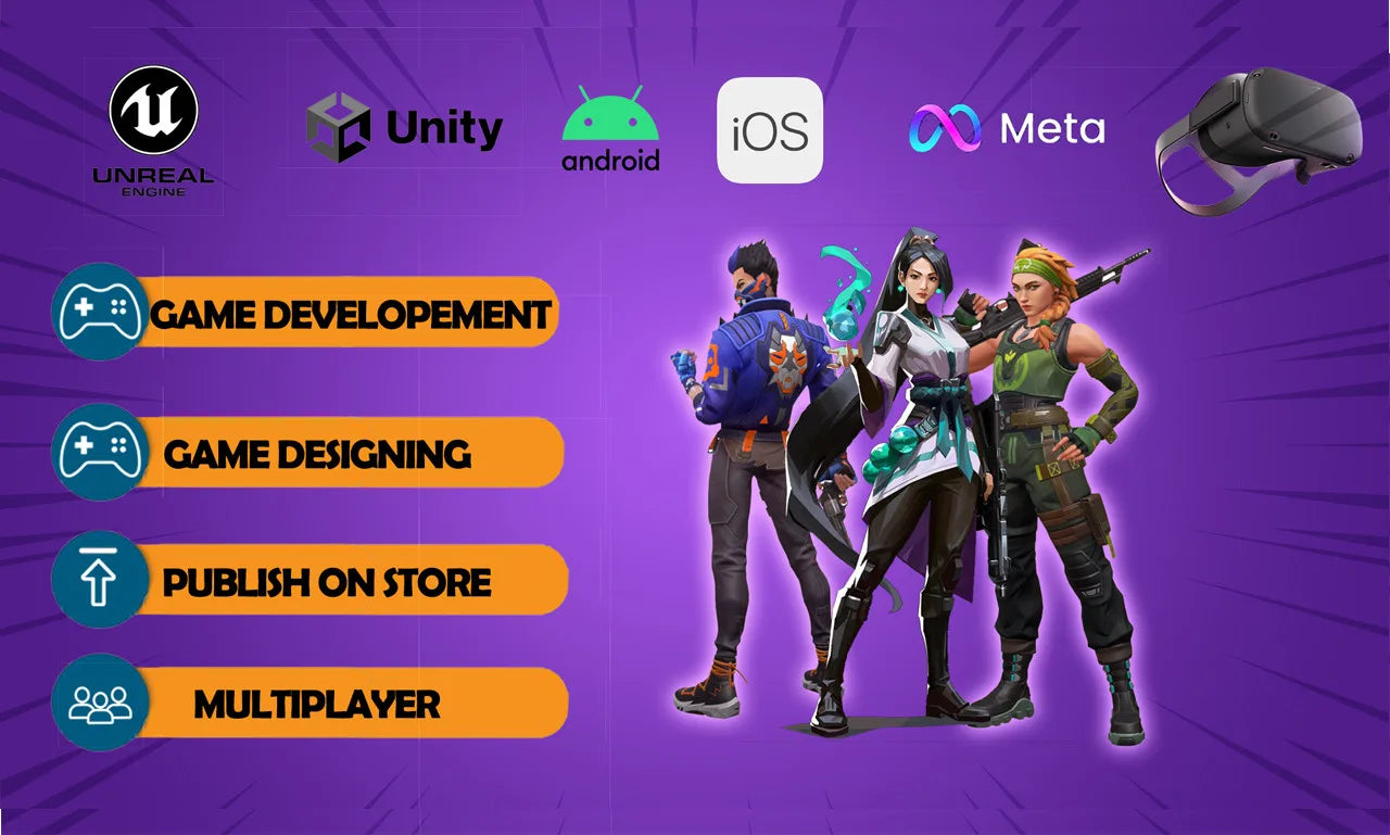 I will unreal engine quality game development