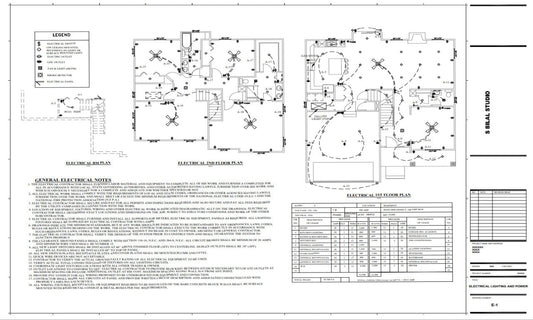 I will draw architectural, electrical drawings, plumbing and mep drawings