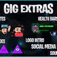 I will design twitch animated overlay, stream logo twitch stream package screens emotes
