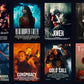 I will design a unique and creative movie poster for your film